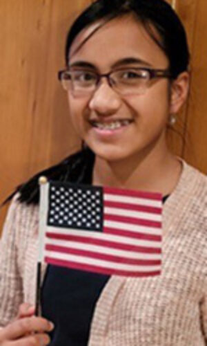 Aaratrika Mondal - 7th Grade DAR State Winner